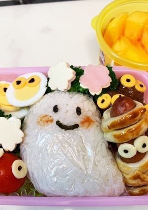 3歳遠足 ハロウィン お弁当 幼稚園-レシピのメイン写真