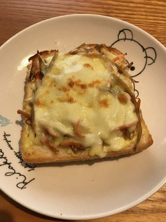きんぴらトースト-レシピのメイン写真