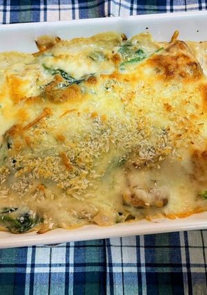 カルシウムたっぷり♪鮭のミルクグラタン-レシピのメイン写真