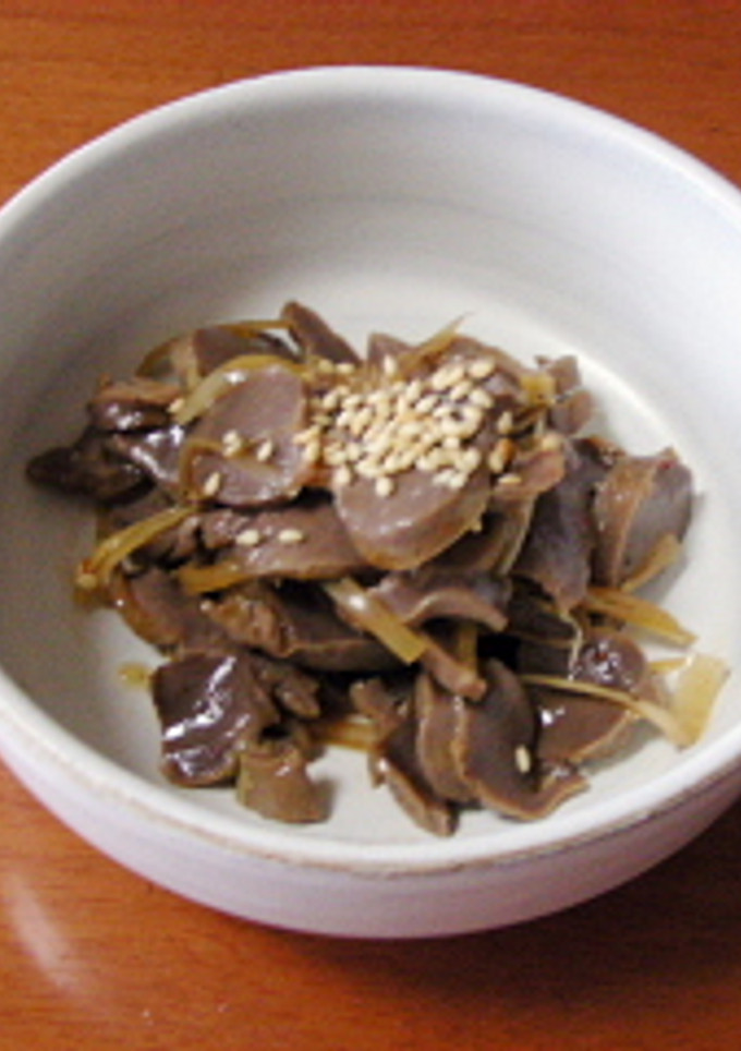 砂肝の中華風和え物-レシピのメイン写真