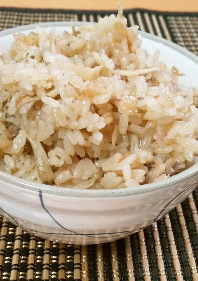【美人レシピ】ツナとごぼうの炊き込みご飯-レシピのメイン写真