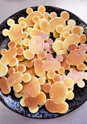 お弁当用 金魚（デメキン）のパンケーキ-レシピのメイン写真