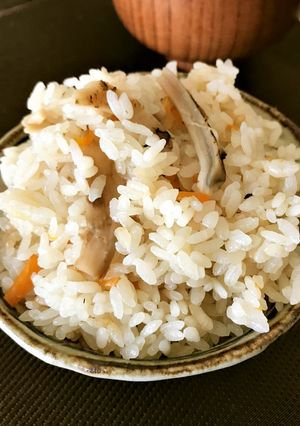秋の贅沢♪「土鍋の松茸ご飯」-レシピのメイン写真