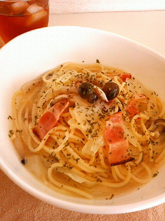 レンジで簡単★スープスパ-レシピのメイン写真