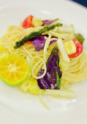 琉球ご当地果汁パスタ-レシピのメイン写真