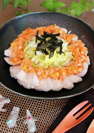 茹で鶏胸肉のねぎソース掛け-レシピのメイン写真