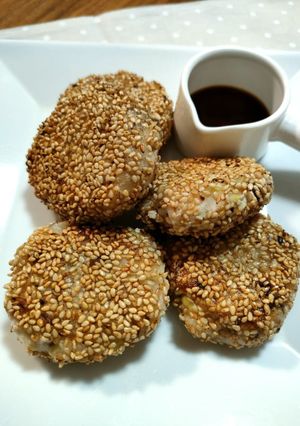 れんこん餅-レシピのメイン写真
