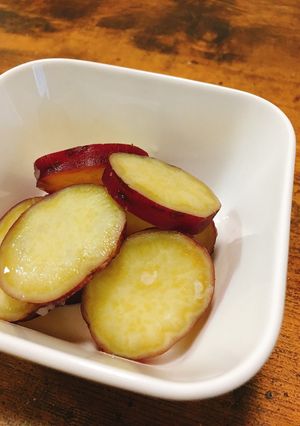 煮るだけ♪簡単さつま芋のほっくり塩麹煮-レシピのメイン写真