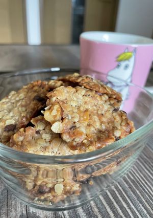 さっくさくオートミールと米粉のクッキー-レシピのメイン写真