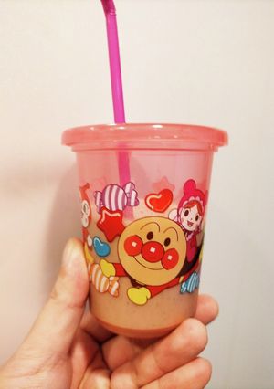 混ぜるだけ♪バナナと小松菜のスムージー-レシピのメイン写真