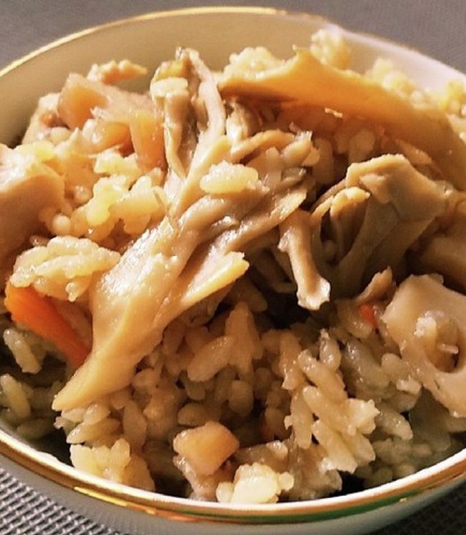 ◆簡単♡鶏ときのこと根菜の炊き込みご飯◆-レシピのメイン写真