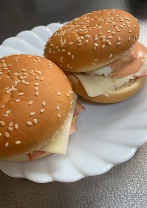 まるでマッ〇風？月見バーガーのタレ-レシピのメイン写真