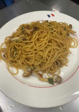 梅バターしょうゆパスタ-レシピのメイン写真