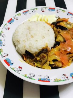 炊飯器で市販のミートソースと野菜の煮込み-レシピのメイン写真