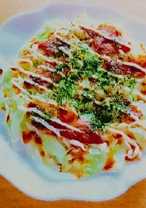 もっちりお好み焼き-レシピのメイン写真