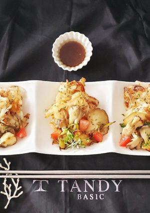 サクサク~玉ねぎ焼きと舞茸炒めサラダ-レシピのメイン写真
