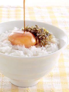 高菜卵かけごはん♪-レシピのメイン写真