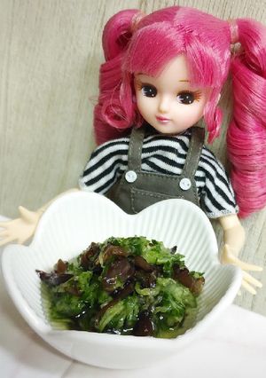 リカちゃん♡きくらげキュウリ甘酢和え-レシピのメイン写真