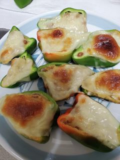 ピーマンの納豆詰め-レシピのメイン写真