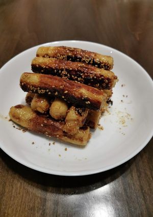 甘辛い餅入りちくわ-レシピのメイン写真