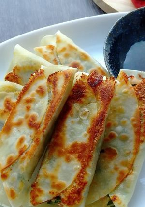 簡単!にらとツナの棒ぎょうざ-レシピのメイン写真
