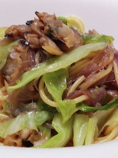 ぶっこみ☆シーフード和風パスタ♪-レシピのメイン写真