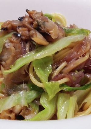 ぶっこみ☆シーフード和風パスタ♪-レシピのメイン写真