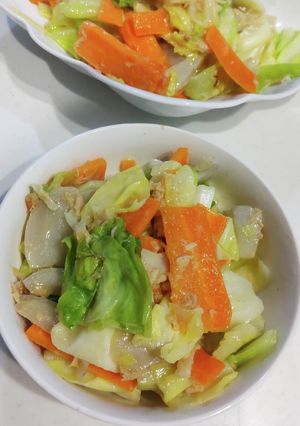ツナ炒め-レシピのメイン写真