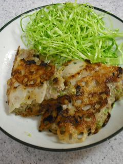 ピザ風レンコン餃子-レシピのメイン写真