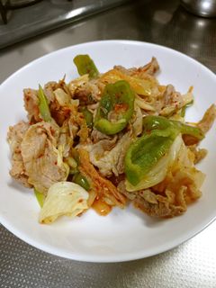 豚キムチ炒め-レシピのメイン写真