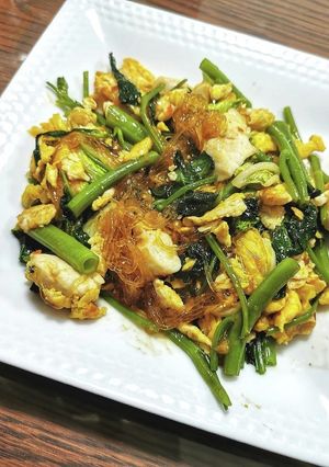 タイすき焼きソースの春雨炒め-レシピのメイン写真