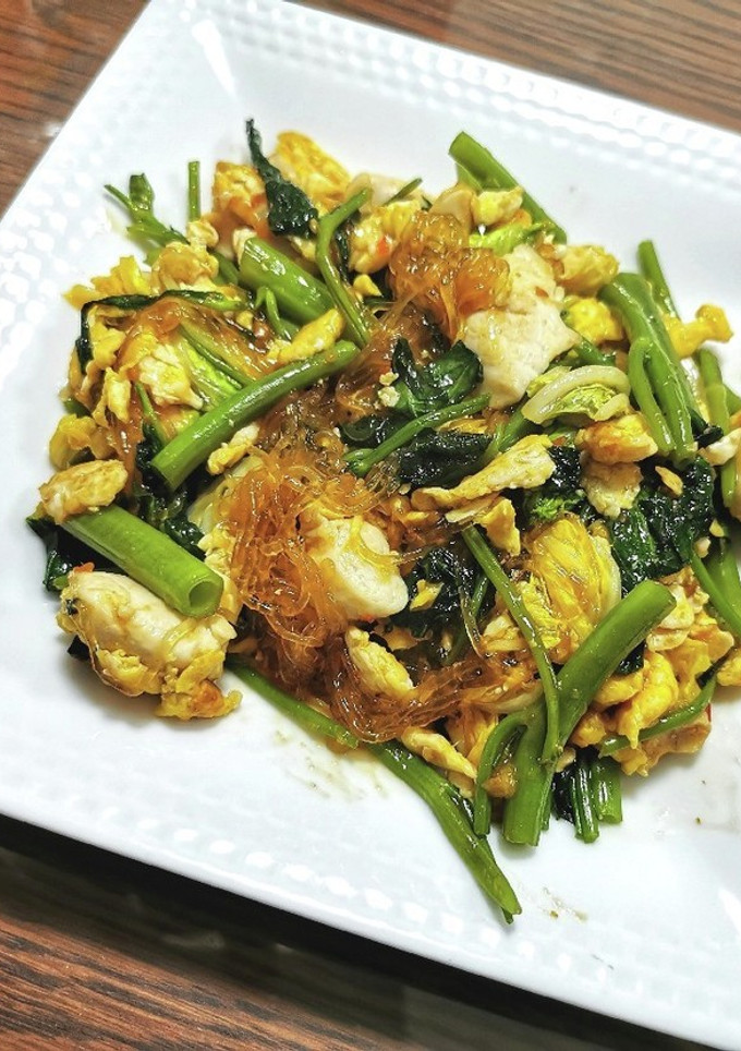 タイすき焼きソースの春雨炒め-レシピのメイン写真