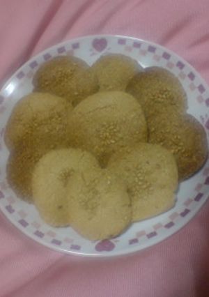 簡単♪　ごまチーズクッキー☆-レシピのメイン写真
