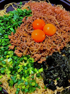 ホットプレートで台湾まぜそば風♪-レシピのメイン写真
