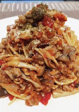 超簡単！木こりのパスタ ボスカイオーラ!-レシピのメイン写真
