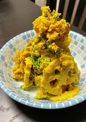 南瓜でブロッコリーを食べる★デリサラダ-レシピのメイン写真