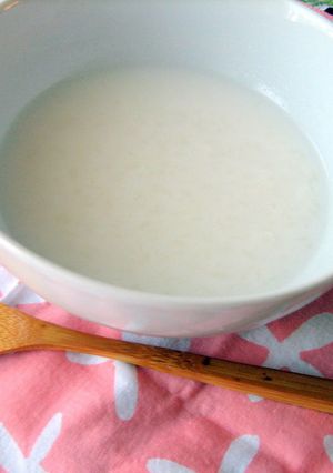 まっしろなお粥-レシピのメイン写真