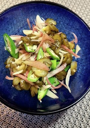 調味料不要！古漬けの簡単おつまみ-レシピのメイン写真