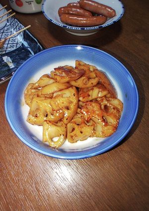蓮根のきんぴら-レシピのメイン写真