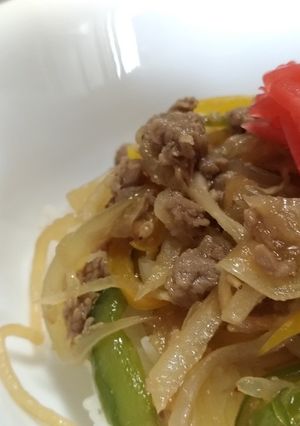 牛肉のしらたきdeチャプチェ-レシピのメイン写真