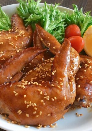 手羽先の醤油焼き-レシピのメイン写真
