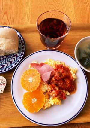主婦の朝ごはん②-レシピのメイン写真