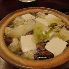 A picture of 千切り入り！しゃきしゃき大根の鶏団子鍋.