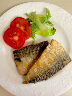 フライパンで鯖の塩焼き-レシピのメイン写真
