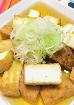 カリカリ厚揚げ豆腐の揚げ出し豆腐風-レシピのメイン写真