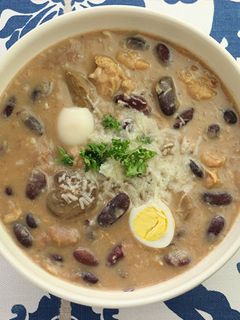 ソパデフリホーレス(メキシコの豆料理)-レシピのメイン写真