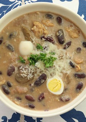 ソパデフリホーレス(メキシコの豆料理)-レシピのメイン写真