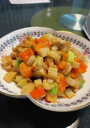 蓮根と鶏肉の炒め物-レシピのメイン写真