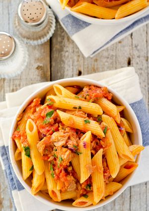 サバフィレのペンネパスタ-レシピのメイン写真
