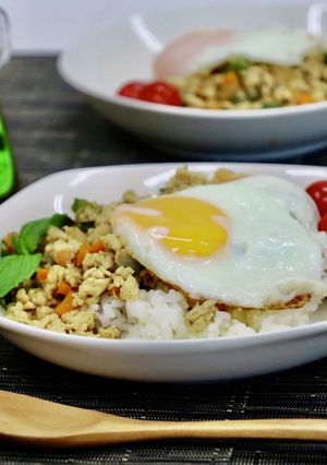 スパイシーしそソースのガパオライス-レシピのメイン写真